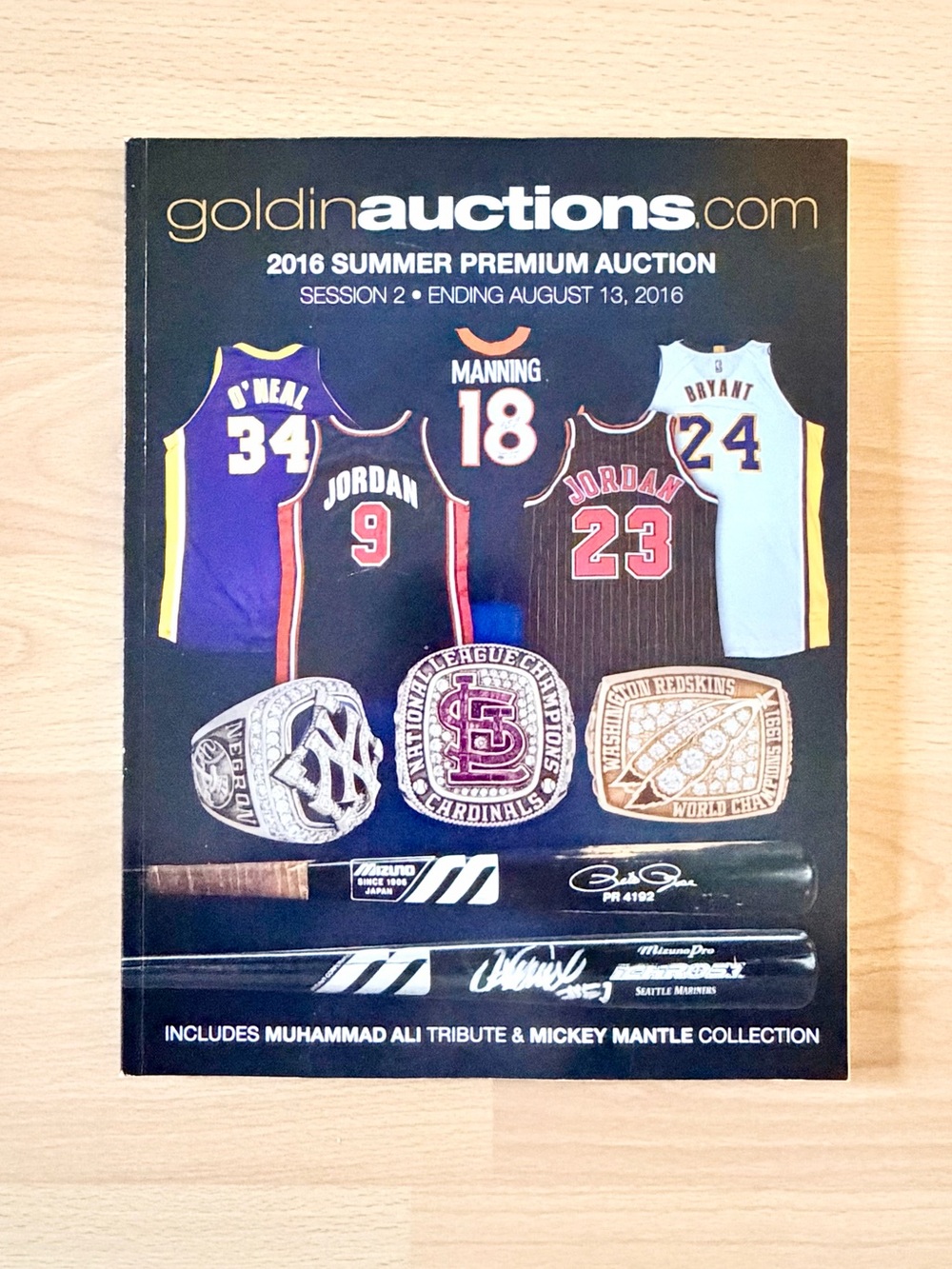 GOLDIN AUCTIONS 2016 SUMMER PREMIUM CATALOG